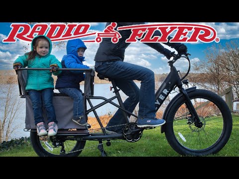 Radio Flyer L885 Review - Kid & Cargo Electric Bike for Families!