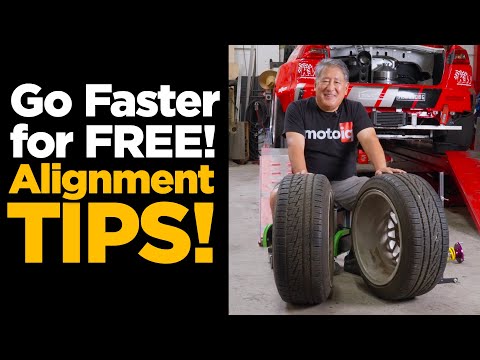 Go Faster for FREE!!  Alignment Tips for Your High Performance Car!