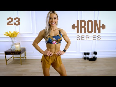 IRON Series 30 Min Superset Glutes and Hamstrings Workout | 23