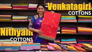 Nithyam Cotton & Venkatagiri Cotton Sarees | Prashanti | 6 May 2023