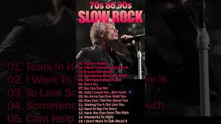 🔥 Slow Rock Love Songs 80's & 90's #shorts  #slowrock