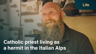 An Austrian priest now living as a hermit in the Italian Alps... | Ben Fogle: New Lives in the Wild