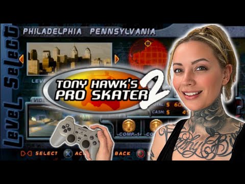 Hardest and Worst Tony Hawks Level! Philly Playstation game play