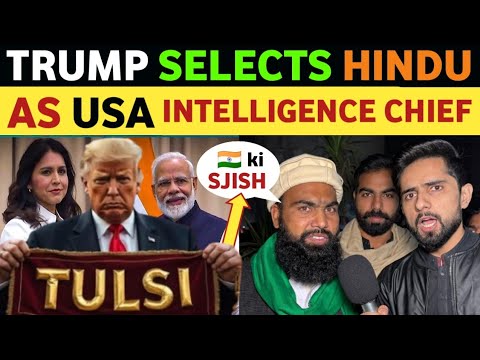 HINDU GIRL TULSI GABBARD BECOMES AMERICAN INTELLIGENCE CHIEF, PAKISTANI PUBLIC REACTION ON INDIA