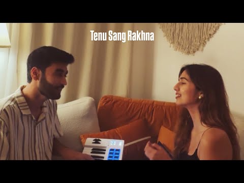 Tenu sang rakhna with @9manav ♥️💜🧿 #music #cover #tenusangrakhna #jigraa #dharma