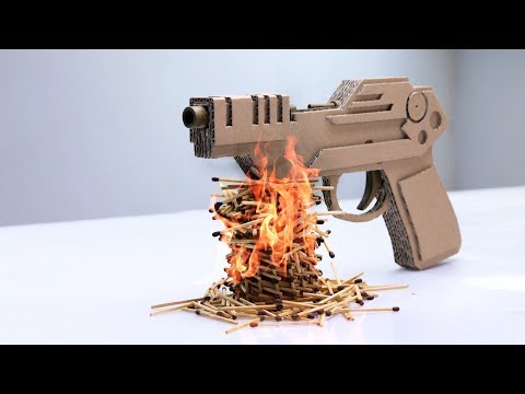 Matches Launcher | How To Make DIY Cardboard Toy