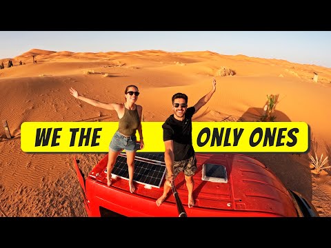 Testing Van Life in Morroco (Sahara Desert - Merzouga)