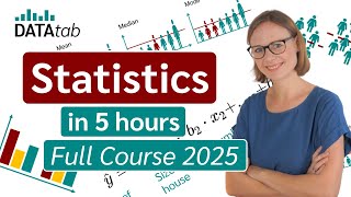 Statistics - A Full Lecture to learn Data Science (2025 Version)