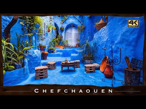 Chefchaouen, Blue City of Morocco 🇲🇦 【4K】 [2023]