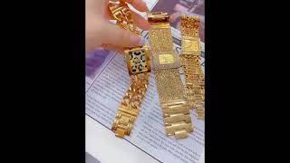 Gold watches #goldjewellery #goldstyle #goldjewellerydesigns #goldwatch