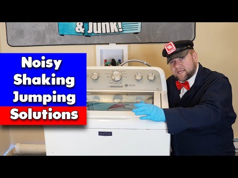 Maytag Washing Machine Shakes or Bounces Around - How to Solve