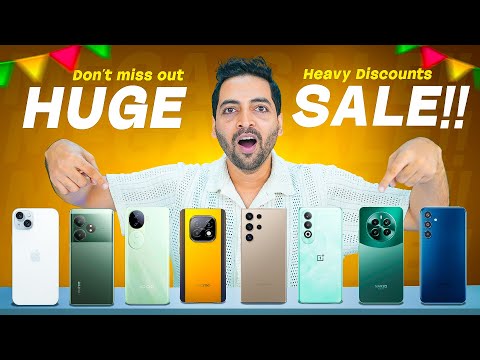 Huge Discounts On Smartphones : Watch Before BUY ⚡