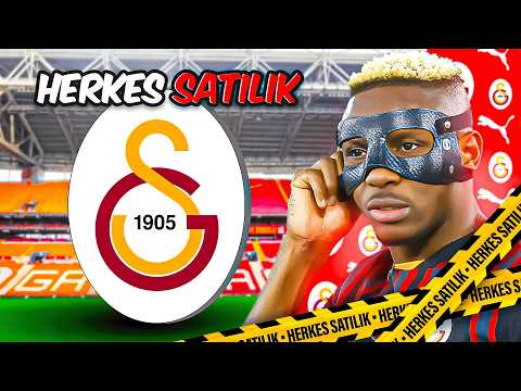 TÜM TAKIM SATILIYOR! // FC 25 GALATASARAY HERKES SATILIK REBUILD