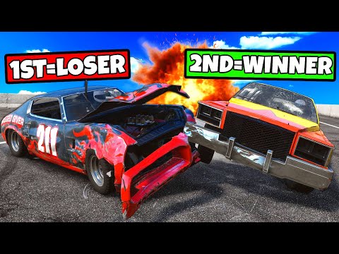 Wreckfest Multiplayer but 2ND Place is The WINNER?!