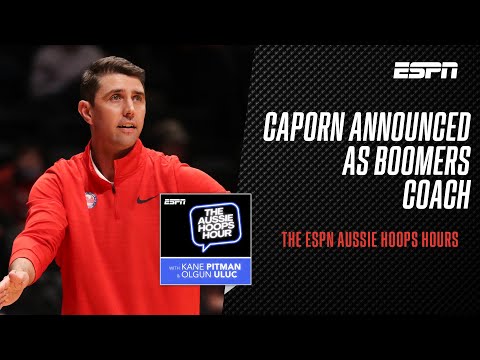 Adam Caporn talks being named Boomers head coach through to 2028 Los Angeles Olympics