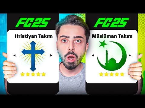 MÜSLÜMAN TAKIM vs HRİSTİYAN TAKIM // FC 25 ALL-STAR