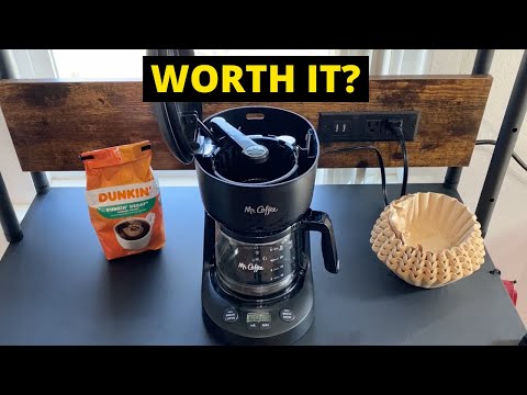 Mr. Coffee 12 Cup Coffee Maker Brew Now Or Later Review: Best Budget Coffee Maker?