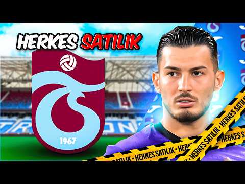 TRABZONSPOR'DA TÜM TAKIM SATILIYOR! // TRABZONSPOR HERKES SATILIK REBUILD FC 25