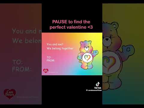 pause the video challenge who is your care bears in tiktok #carebears #pausechallenge #tiktok