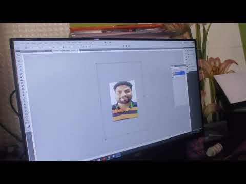 passport size photo using cs5