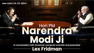 LIVE | Hon PM Modi Ji in conversation with American Podcaster Lex Fridman | #DevendraFadnavis