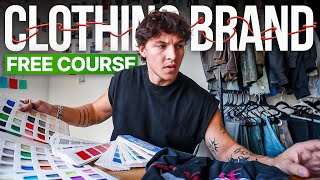 Starting a Clothing Brand in 2025 is Simple, Actually (FREE COURSE)