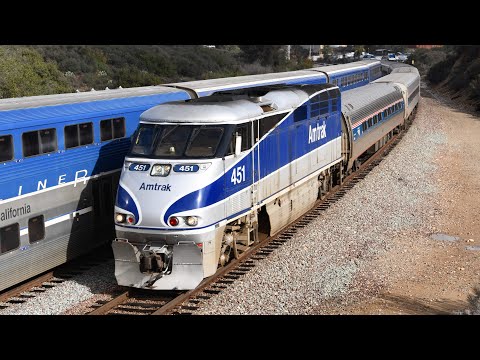 Amtrak Surfliner Single Level Trains