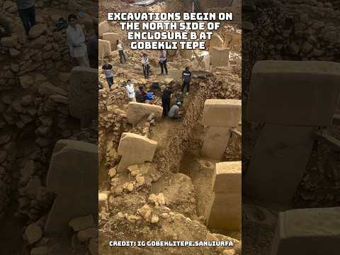 NEW Excavations Begin at Göbekli Tepe on the North Side of Enclosure B!