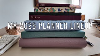 My 2025 Planner Lineup! Erin Condren, Kikki.K, Common Planner, Cloth and Paper, and Archer & Olive