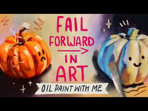 Find the Courage to Try and FAIL in Art 🎃  Paint with Me