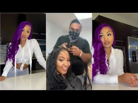 Shenseea Explain Why She Doesn't Keep Any Pictures Of Her Mom While Romeich Combs Her Hair