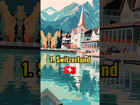 Top 10 Naturally Beautiful Countries in the World 2024 #shorts #youtubeshorts #trending