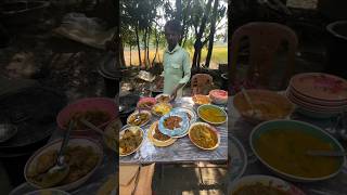 All The Delicious Food of The Village Wedding #shorts #reels #reelsfb #food #wedding #villagefood