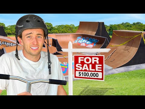 I’m Buying an Abandoned Skatepark for my Backyard!