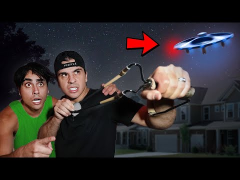 We Took DOWN a UFO DRONE!