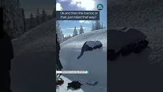 Bodycam shows moments after Jeremy Renner’s snowplough accident #itnews #news #jeremyrenner