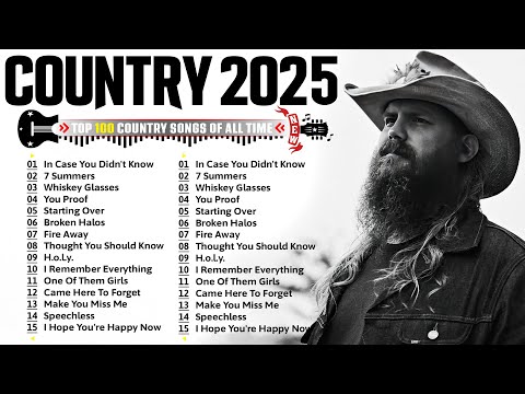 Country Songs 2025 ⚡ Chris Stapleton, Morgan Wallen, Luke Combs, Jason Aldean, Lee Brice, Luke Bryan