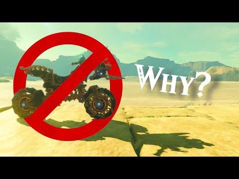 Why Can't the Master Cycle Zero Go in The Desert? |Botw|