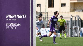 13-04-22 Highlights Primavera:Fiorentina-Lecce 1-3 (11' Daka 54' Corradini 55' Burnete, Berisha 86‘)