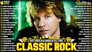 Classic Rock Songs 70s 80s 90s⚡The Police, Bon Jovi, Queen, Guns N Roses, ACDC, U2, Guns N Roses