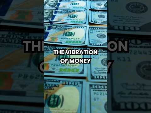 The vibration of money, how to align with abundance #money #spirituality #manifestation #shorts