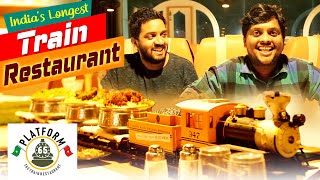 Train Restaurant | Longest Themed Restaurant | Platform 65 |Mahidhar Vibes |After Lockdown|Kphb, Hyd