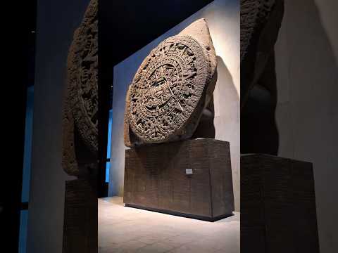 The Aztec Sun Stone; a 25 ton monolith #mexico #culture #history #astec #ancient #ancienthistory