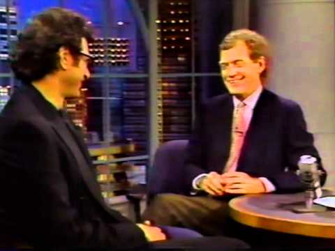 Jeff Goldblum on Letterman - 1 of 2