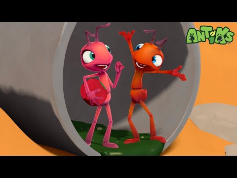 Pipe Maze! | Antiks 🐜 | Funny Cartoons for Kids