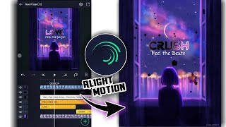 Alight motion lyrics video editing tutorial | how to create lyrics video in Alight motion