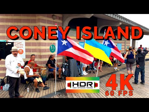 Beautiful Memories at Coney Island New York 4K HDR