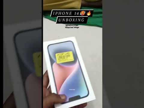 Unboxing 🥵🔥 iPhone 14 #unboxing #iphone14 #shorts