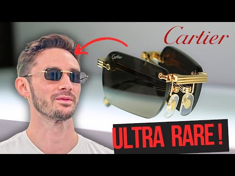 5 RAREST Cartier Glasses + Sunglasses