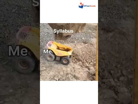 How JEE Syllabus Feels Like RN #jeememes #jeememesdaily #jeesyllabus #iitianguidememes